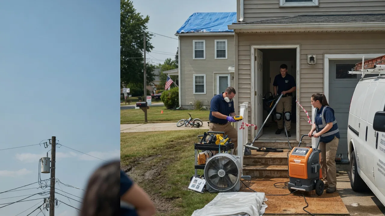 Water Damage Repair in Westville, IL near me